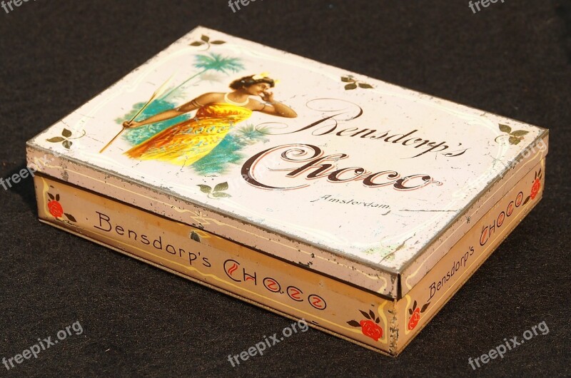 Bensdorps Choco Box Tin Package