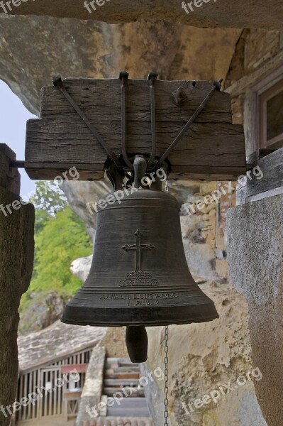 Maison Forte De Reignac Alarm Bell Dordogne France Historic