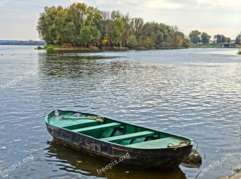 Vistula Bydgoszcz Boat River Shore