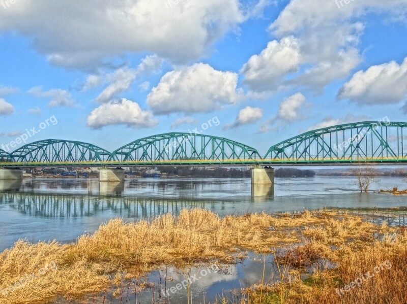 Bridge Bydgoszczy Vistula River Crossing