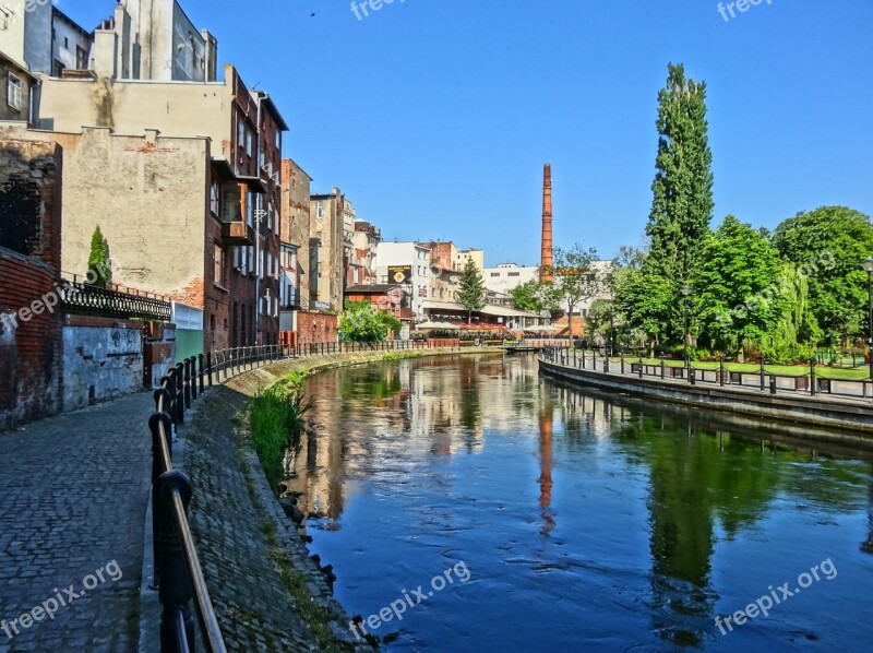 Bydgoszcz Venice Brda River Houses Urban