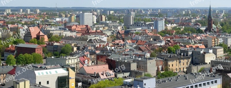 Bydgoszcz Panorama View City Poland