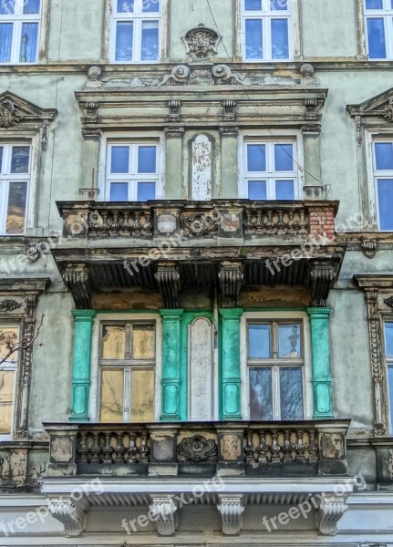 Bydgoszcz Facade Balcony House Front