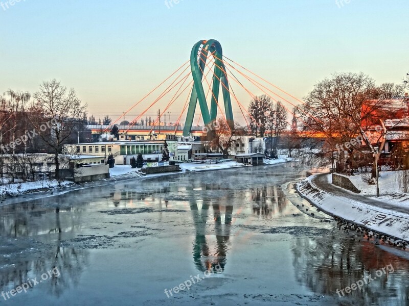 Most Uniwersytecki Bydgoszcz Bridge University River