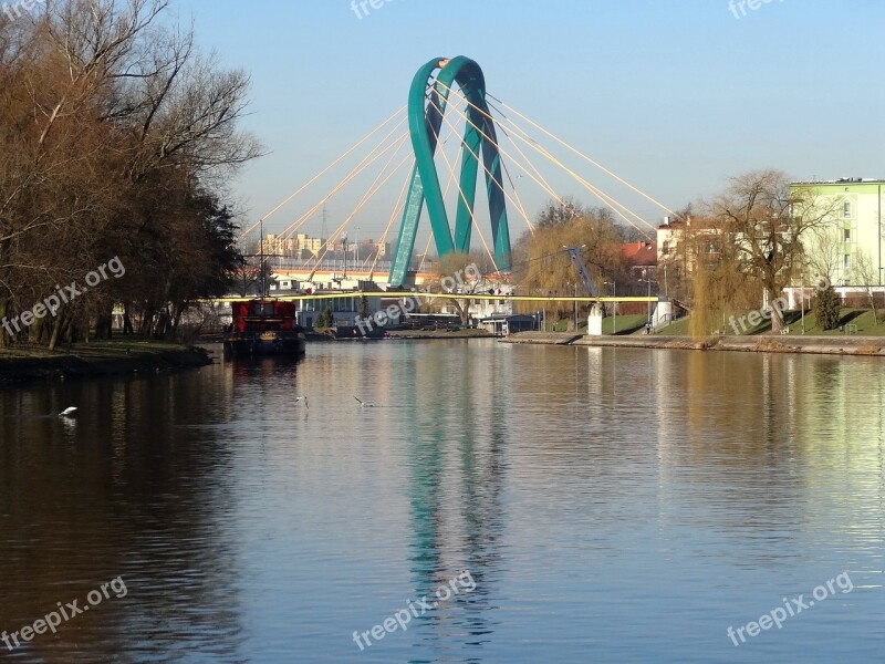 Most Uniwersytecki Bydgoszcz Bridge Pylon University