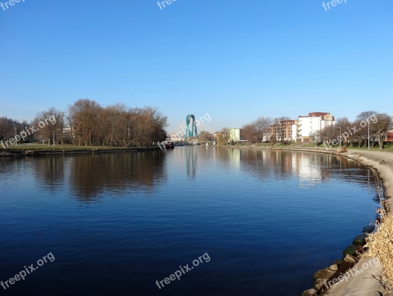 Most Uniwersytecki Bydgoszcz Bridge Pylon University