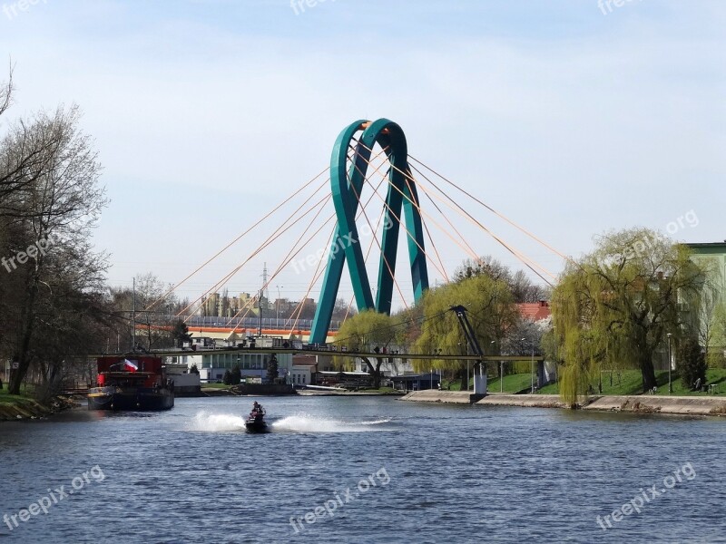 Most Uniwersytecki Bydgoszcz Bridge Pylon University