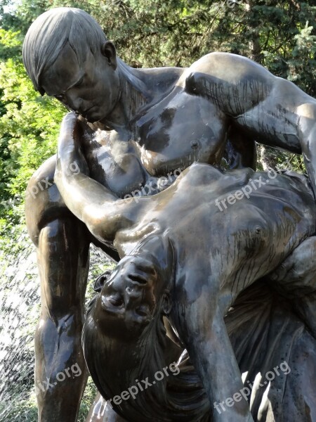 Fontanna Ptop Bydgoszcz Fountain Sculpture Statue