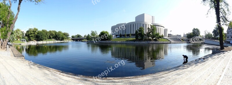 Bydgoszcz Waterfront Embankment Canal River