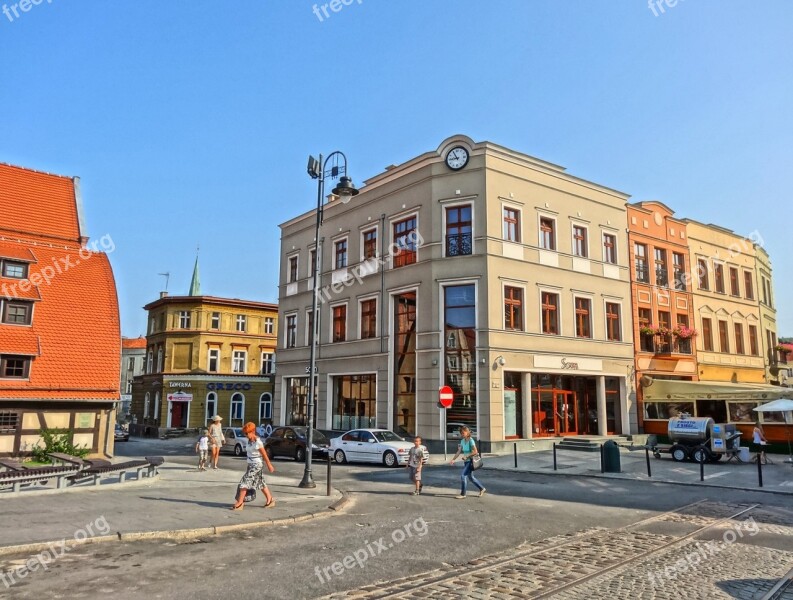 Mostowa Street Bydgoszcz Poland Building Square