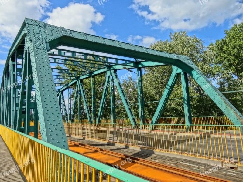 Most Fordonski Bydgoszczy Bridge Crossing Metal