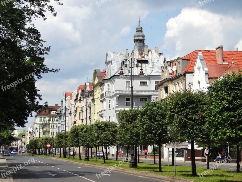 Mickiewicza Street Bydgoszcz Building Facade Architecture