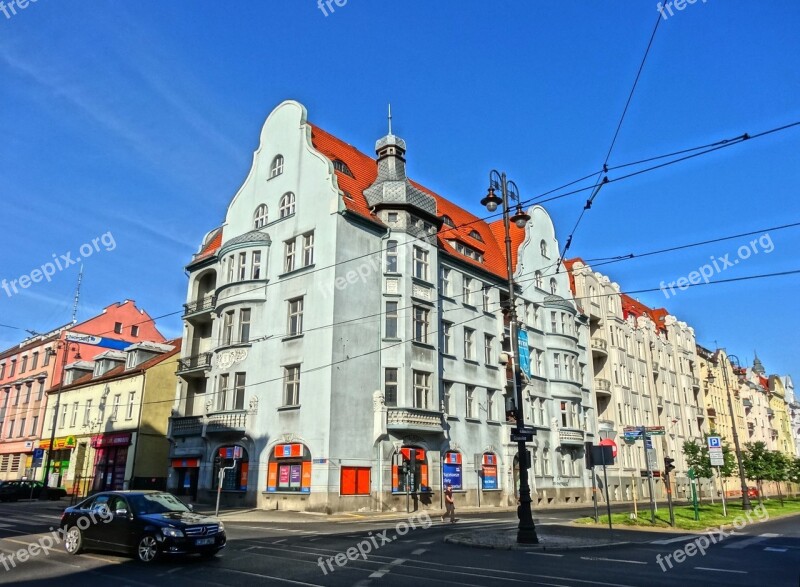 Mickiewicza Street Bydgoszcz Building Facade Architecture