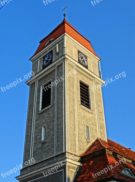 Saint Adalbert Church Tower Bydgoszcz Religious