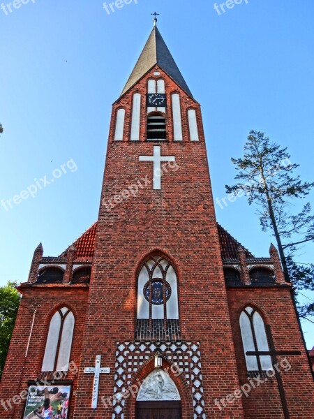 Divine Mercy Church Bydgoszcz Tower Poland Building