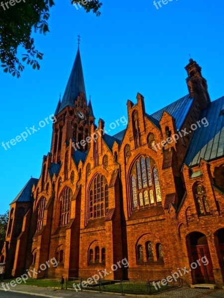 Saint Andrew Bobola Church Bydgoszcz Poland Architecture