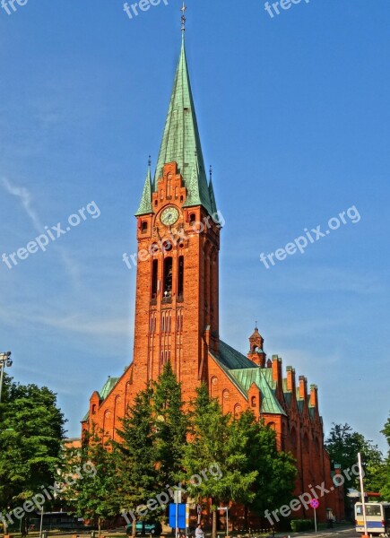 Saint Andrew Bobola Church Bydgoszcz Poland Architecture