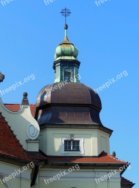 Sacred Heart Church Bydgoszcz Baroque Tower Spire