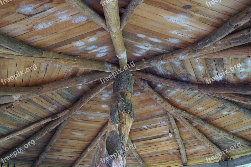 Roof Ceiling Wood Architecture View Of Height