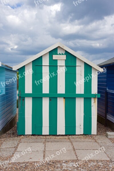 Beach Hut Beach House Wooden Beach House