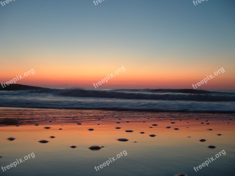 Tybee Island Georgia Sunrise Ocean