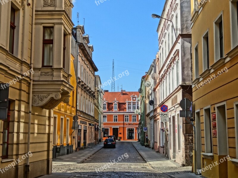 Jezuicka Street Bydgoszcz Poland Town Architecture