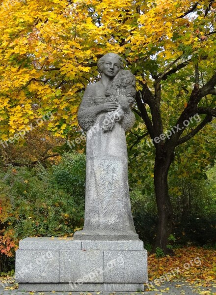 Grazyna Bacewicz Monument Statue Bydgoszcz Poland