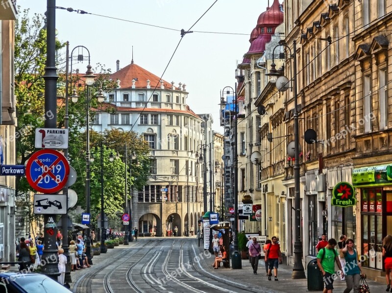 Gdańsk Street Urban Bydgoszcz City