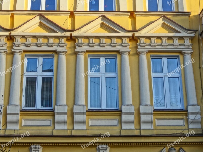 Bydgoszcz Facade Windows House Architecture