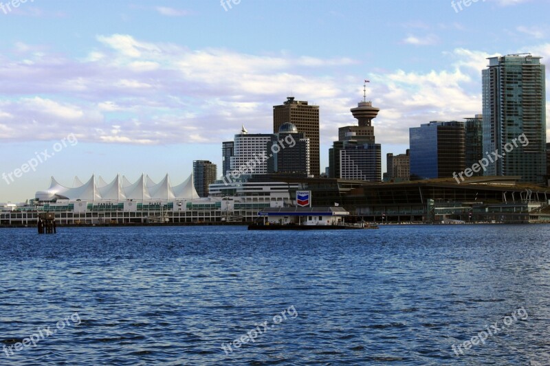 Vancouver British Columbia Canada Place Canada Landscape