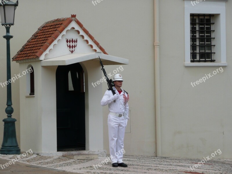 Monaco Castle Soldier France Free Photos