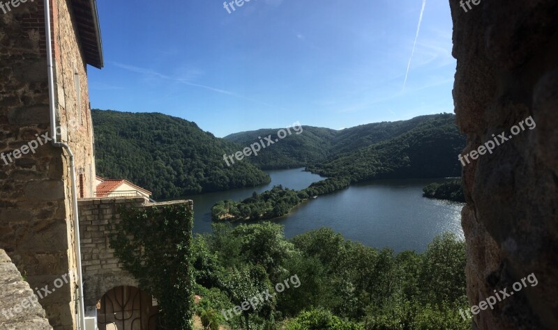 Dam Saint Victor Sur Loire Rhône Alpes Free Photos