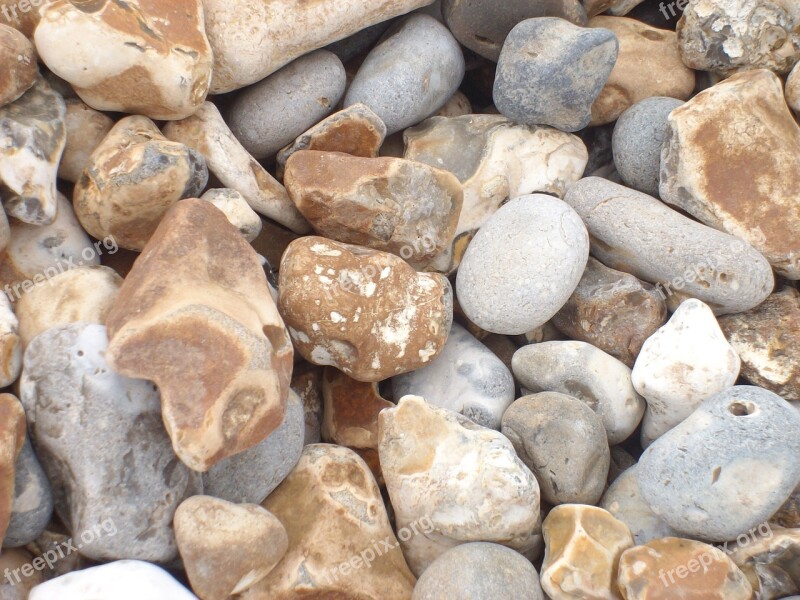 Pebbles Beach Stone Coastline Free Photos