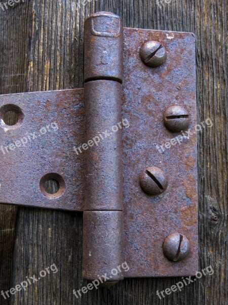 Rusty Old Hinge Vintage Grunge