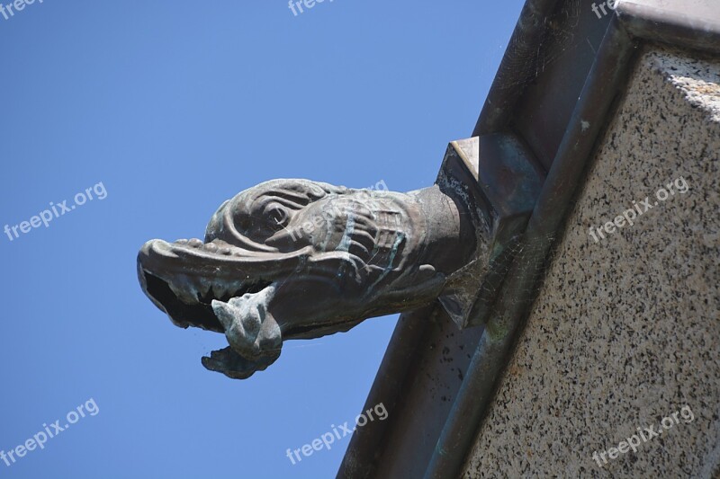 Gutter Water Roof Blowpipe Sky