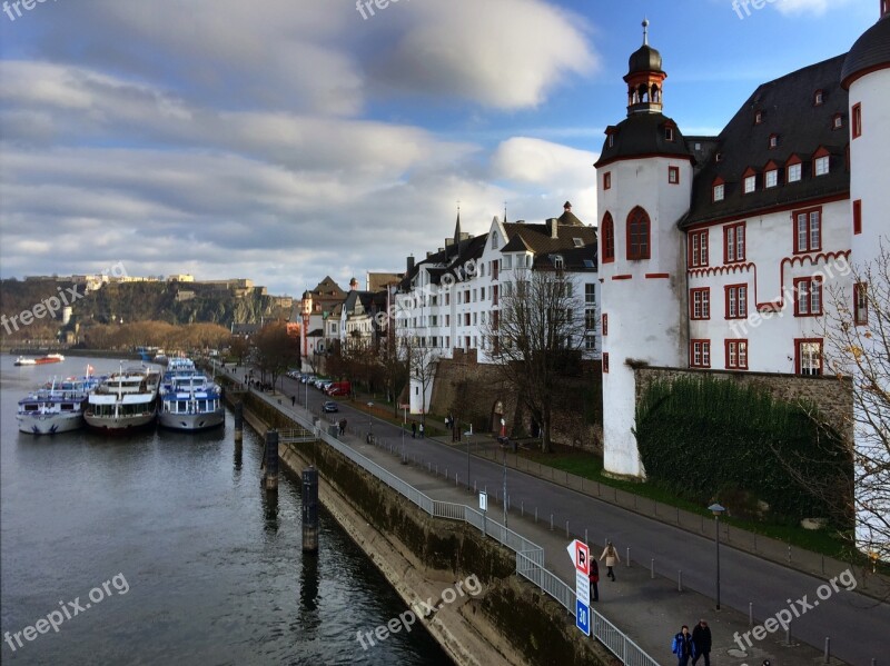 Koblenz Altstadt City Mosel Summer