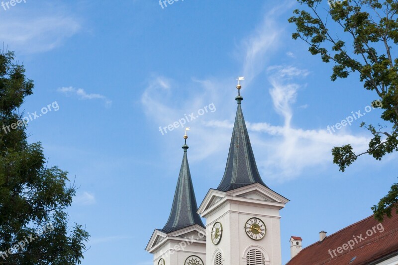 Monastery Church Steeples Monastery Church Christianity Building