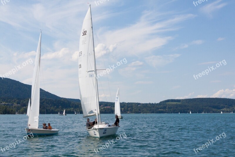 Ship Sailing Vessel Boat Sail White