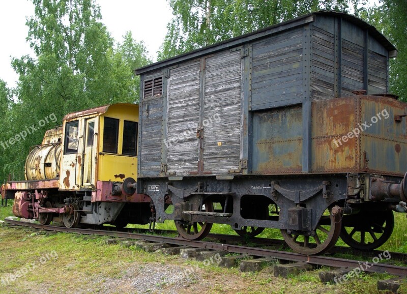 Locomotive Wagon Mine Train Free Photos