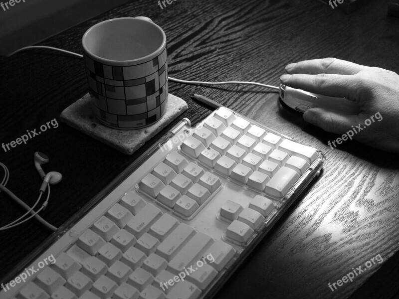 Keyboard Mouse Computer Desktop Free Photos