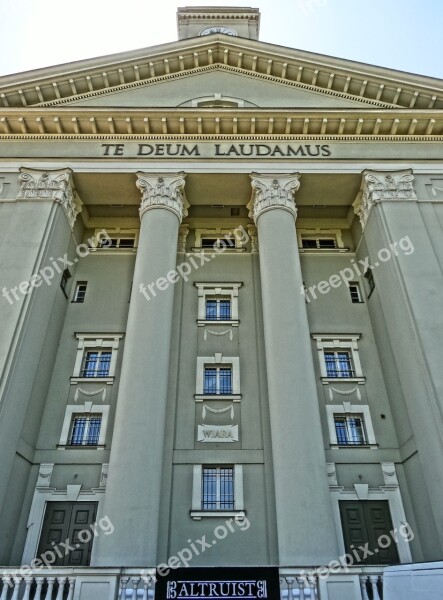 St Peter's Basilica Vincent De Paul Columns Front Architecture