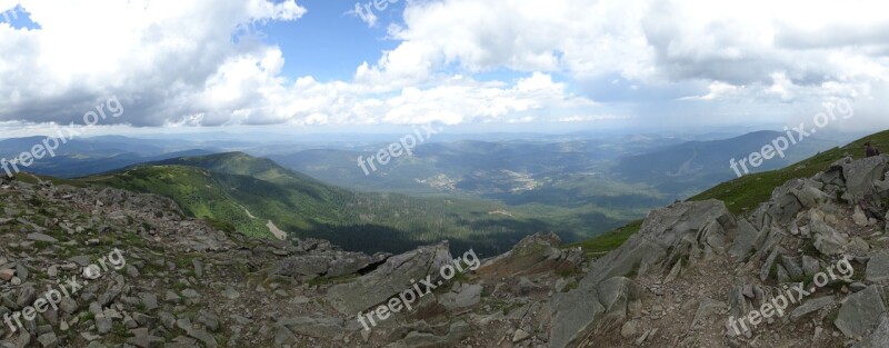 Babia Top Beskids Poland Landscape Free Photos