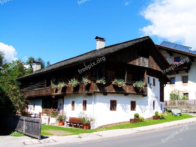 Old House Alpine House Architecture Free Photos