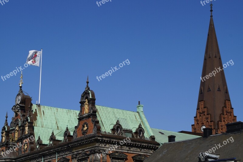 Malmö Sweden House Facade Old