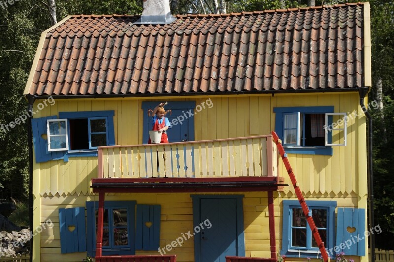 Villa Kunterbunt Pippi Langstrumpf Pippi Longstocking Sweden