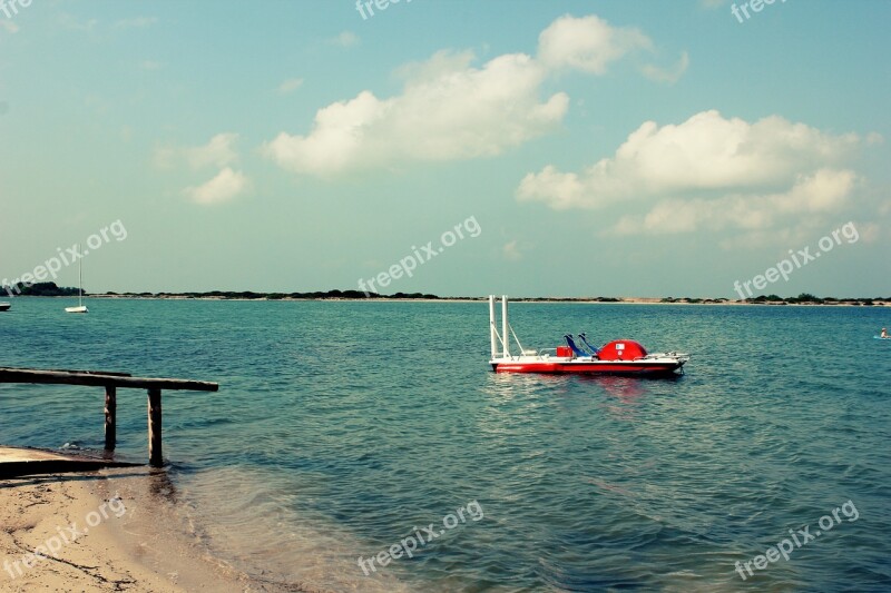 Sea Summer Beach Landscape Salento