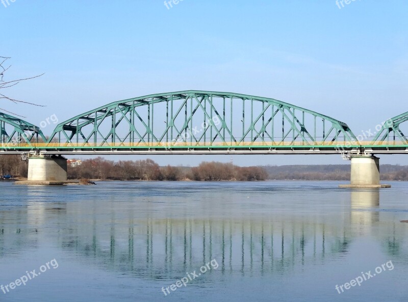 Fordonski Bridge Bydgoszczy Crossing Poland Water