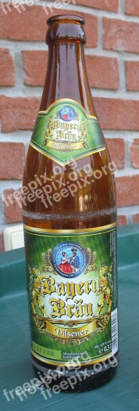 Bayerbräu Pilsener Beer Bottle Bavaria