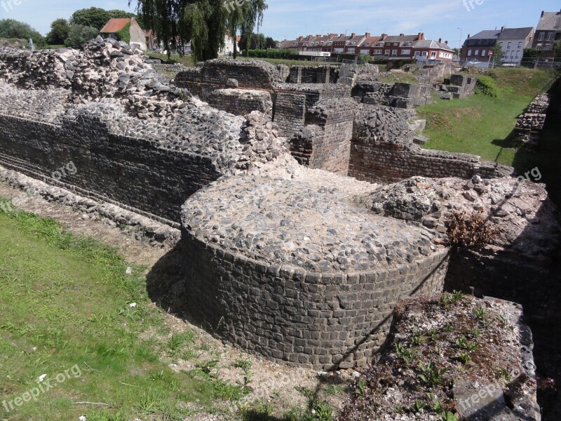 Bavay Bagacum Roman Ruins Remains