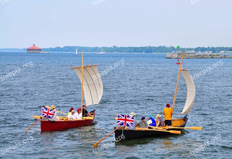 Sailing Boats Replica Boat Ship Nautical